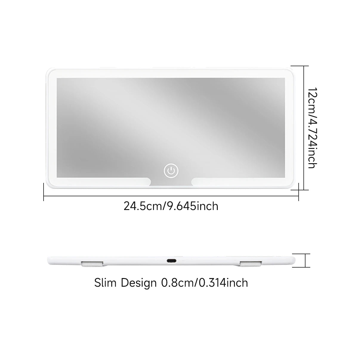 Interior Sun Visor Plate LED