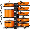 8 Tiers Pots and Pans Organizer,